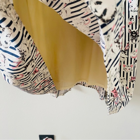 SM Wardrobe Animal Face Novelty Print Dress Size XL - Picture 9 of 9